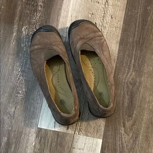 Keen Brown Slip-On Shoes